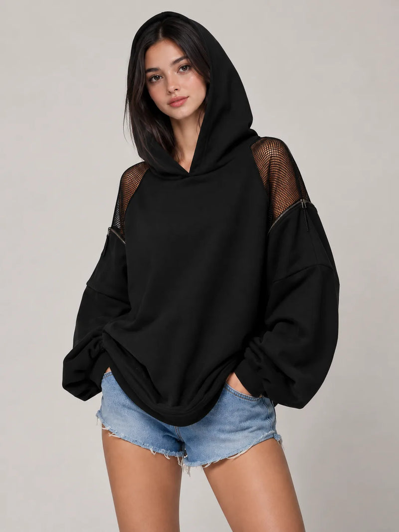DIVA Mesh Hoodie